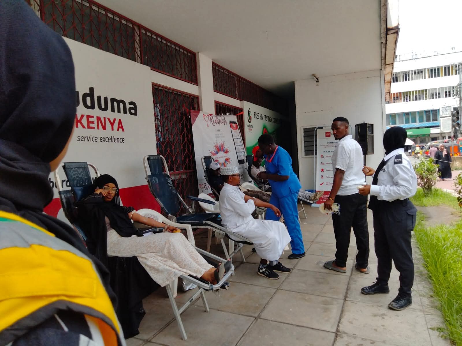 Medical camp serving the community
