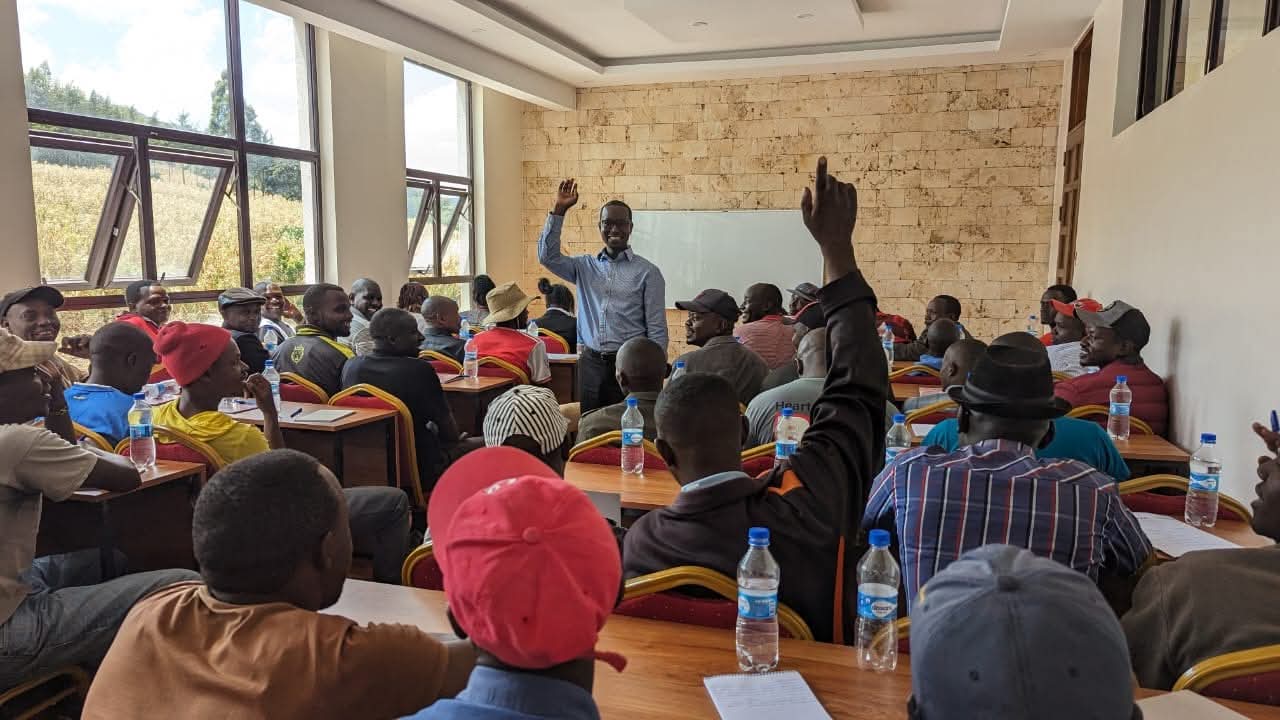 Community peace dialogue session